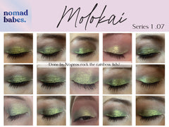 Molokai Series 1.07  Duo Chrome Eyeshadow Makeup Chameleon Nomad Babes